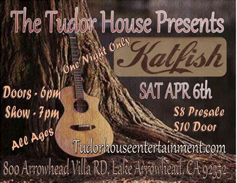 tudor house entertainment arrowhead